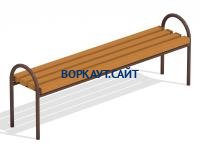 Лавочка парковая МАФ 1603 в Ставрополе