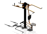 Уличный тренажер "Верхняя тяга Брусья Пресс" УТ339 в Ставрополе