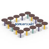 Бум-бревно Квадрат ДСК 3543 в Ставрополе Бум-бревно Квадрат ДСК 3543 в Ставрополе
