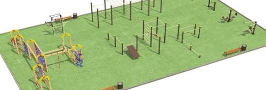 Проект спортивной площадки для любого возраста в Ставрополе