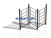 Спортивный комплекс воркаут ВС-80 в Ставрополе