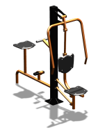 Уличный тренажер "Жим от груди Вело" УТ321 в Ставрополе