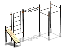 Спортивный комплекс воркаут ВС-74 в Ставрополе