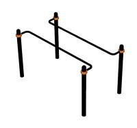 Спортивный комплекс воркаут ВС-180 в Ставрополе