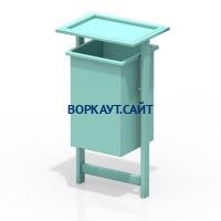 Урна с крышкой МАФ 1631 в Ставрополе