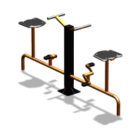 Уличный тренажер  "Вело двойной"   УТ211 в Ставрополе