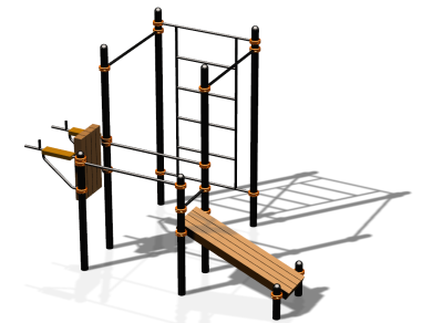 Спортивный комплекс воркаут ВС-82 в Ставрополе