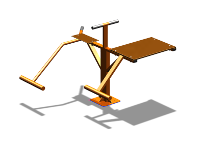 Уличный тренажер "Пресс Гиперэкстензия" УТ327 в Ставрополе
