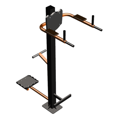 Уличный тренажер "Брусья Пресс Твистер" УТ345 в Ставрополе