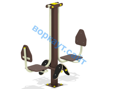 Уличный тренажер "Жим ногами горизонтальный " УТ 003 в Ставрополе