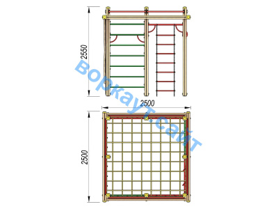 Детский спортивный комплекс ДСК 3110 в Ставрополе Детский спортивный комплекс ДСК 3110 в Ставрополе