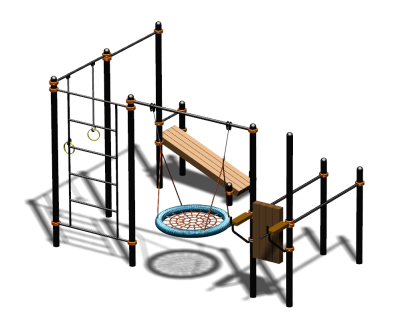 Спортивный комплекс воркаут ВС-97 в Ставрополе