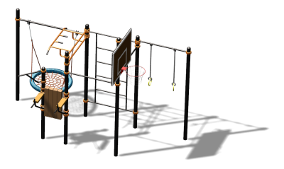 Спортивный комплекс воркаут ВС-104 в Ставрополе