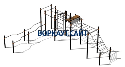 Спортивный комплекс воркаут ВС-199 в Ставрополе
