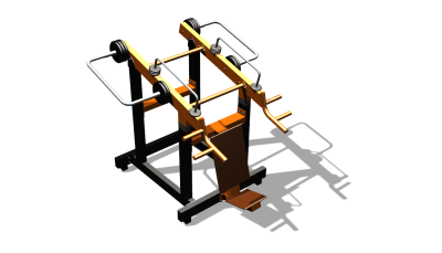 Силовой уличный тренажер  "Жим вверх"  УТ421 в Ставрополе