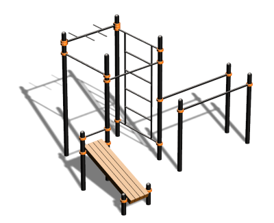 Спортивный комплекс воркаут ВС-91 в Ставрополе