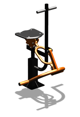 Уличный тренажер "Ковбой" УТ 107 в Ставрополе