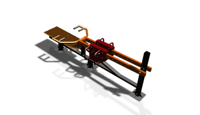 Силовой уличный тренажер  "Жим лежа"  УТ411 в Ставрополе