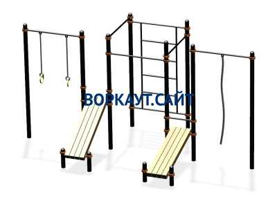 Спортивный комплекс воркаут ВС-44 в Ставрополе