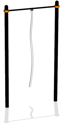 Турник с гимнастическим канатом ВС-34 в Ставрополе