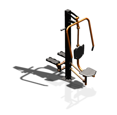 Уличный тренажер "Жим от груди Степпер" УТ342 в Ставрополе