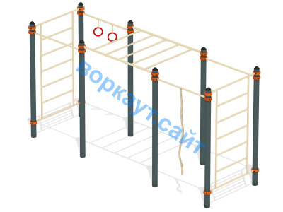 Воркаут комплекс гимнастический  ВС-24 в Ставрополе
