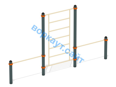 Шведская стенка с перекладинами ВС-13 в Ставрополе
