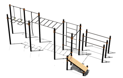 Спортивный комплекс воркаут ВС-77 в Ставрополе