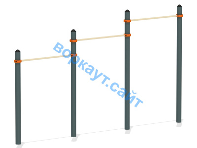 Турник тройной ВС-4 в Ставрополе