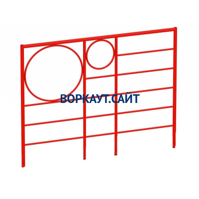 Шведская стенка с кольцами МАФ 3502 в Ставрополе