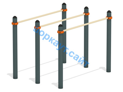 Брусья тройные ВС-16 в Ставрополе