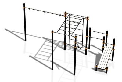 Спортивный комплекс воркаут ВС-87 в Ставрополе