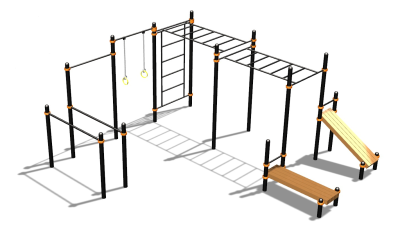 Спортивный комплекс воркаут ВС-71 в Ставрополе