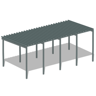 Теневой навес трибун МАФ 4130 в Ставрополе