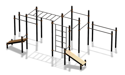 Спортивный комплекс воркаут ВС-100 в Ставрополе