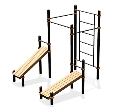 Спортивный комплекс воркаут ВС-42 в Ставрополе