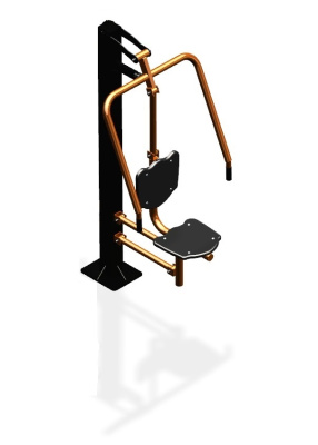 Уличный тренажер "Жим от груди одинарный" УТ 111 в Ставрополе