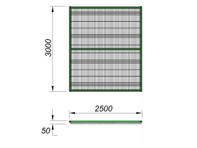 Ограждение спортивной площадки 2500х3000 МАФ 5103 в Ставрополе