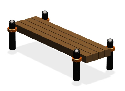 Воркаут скамья ВС-38 в Ставрополе