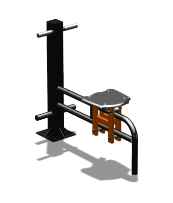 Уличный тренажер "Каталка одинарная" УТ 123 в Ставрополе