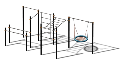Спортивный комплекс воркаут ВС-105 в Ставрополе