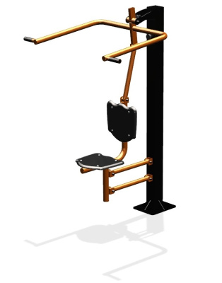 Уличный тренажер "Верхняя тяга одинарный" УТ 114 в Ставрополе