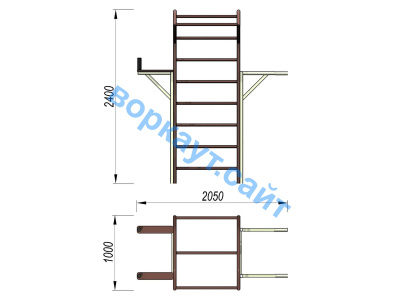 Детский спортивный комплекс 3 в 1 ДСК 3103 в Ставрополе