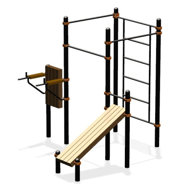 Спортивный комплекс воркаут ВС-64 в Ставрополе