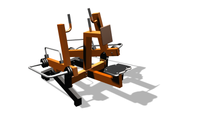 Силовой уличный тренажер  "Рычажная тяга"  УТ419 (тренажер находится на оптимизации у производства  и внешне может отличится от заявленной картинки в Ставрополе