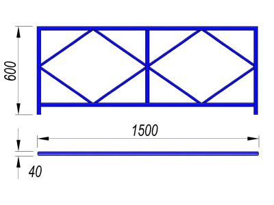Ограждение площадки МАФ 5001 в Ставрополе