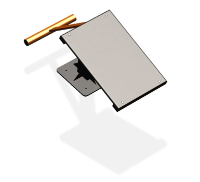 Уличный тренажер "Скамья для пресса" УТ 121 в Ставрополе