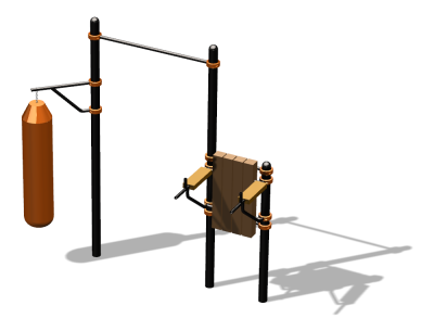 Спортивный комплекс воркаут ВС-148 в Ставрополе