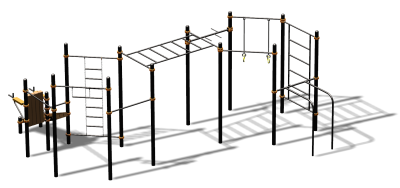 Спортивный комплекс воркаут ВС-86 в Ставрополе