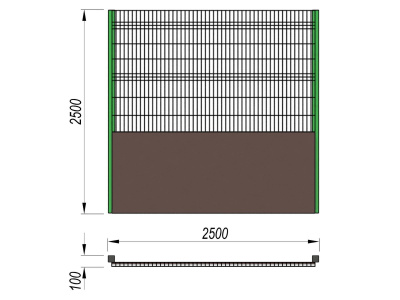 Ограждение хоккейной коробки МАФ 5202 в Ставрополе Ограждение хоккейной коробки МАФ 5202 в Ставрополе